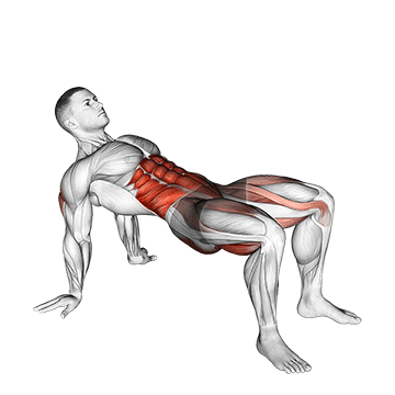 Demostración del ejercicio: Crab Twist Toe Touch: Movilidad de Cadera y Core Rotacional