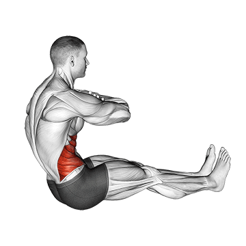 Demostración del ejercicio: Giro de Columna Sentado: Movilidad Torácica y Alivio Lumbar