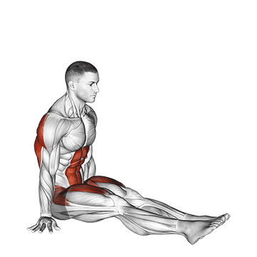 Demostración del ejercicio: V-Sit: El Ejercicio de Core que Pone a Prueba tu Equilibrio y Fuerza